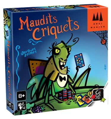 Image de Gigamic Maudits Criquets, Carte, 8 ans