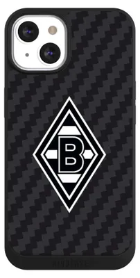 Produktbild von NIVOCASE Handyhülle für Apple iPhone 13 Hülle NIVOpure Case Schwarz Borussia Mönchengladbach Carbon Gladbach
