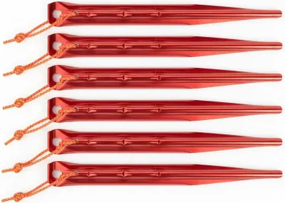 Image de Tatonka Peg Allround piquets de tente 19 cm. 6 pcs.rouge