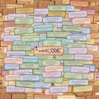 Produktbild von Retro-Typemachine-Sticker-Sets für Scrapbooks, Tagebücher und mehr