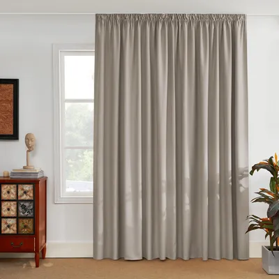 Produktbild von Verdunkelungsvorhänge für große Fenster mit Kräuselband 220 x 300 cm