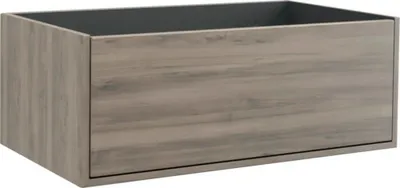 Produktbild von Jungborn Waschtischunterschrank NOVE BxHxT 80 x 30 x 46 cm Frontfarbe nuss matt 55769
