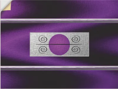 Produktbild von ARTland Wandbild, selbstklebend Abstrakt I Größe: 60x45 cm