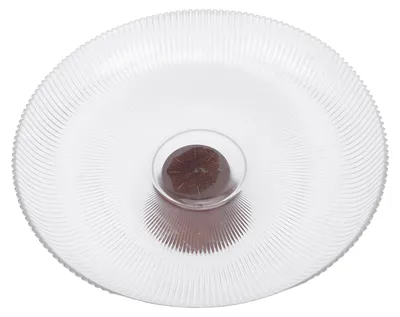 Produktbild von Obstschale mit Fuß – elegante, transparente Glasschale mit Sockel, ideal für Schlüssel, Süßigkeiten und Kleinigkeiten