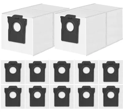 Immagine prodotto di INF Sacchetti per robot 3,2L in ABS e non tessuto compatibili, 12 pezzi