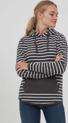 Produktbild von OXMO OXCarina Damen Kapuzenpullover Hoodie Pullover mit Kapuze