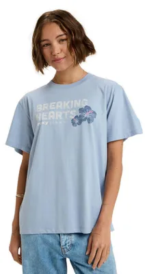 Immagine prodotto di Roxy Hangloose The Sky Maglietta a maniche corte Blu L Donna Blu L