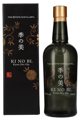 Produktbild von Ki No Bi Kyoto Dry Gin + Box 700ml 45,7% Vol.