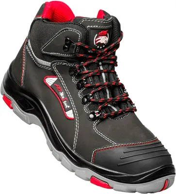 Produktbild von Arbeitsschuhe BTNred moderne Sicherheitsschuhe S3 schwarz/rot 39