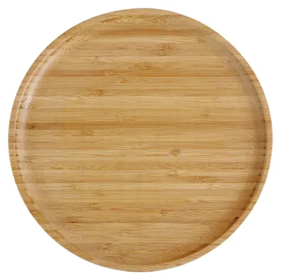 Produktbild von Wiederverwendbare Bambusteller, Set von 4, 25 cm