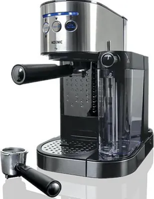 Obrázek produktu pro KOENIC KEM 2024 M Stříbrný kávovar na espresso 1470 W, 20 barů