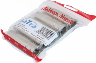 Immagine prodotto di Kit accessori per saldature,per MIG/MAG, accessori per saldatrice, ugelli puntali per saldatura MIG ,torcia di saldatura, ugello conico tazza ugelli a gas, compatibili con torce per saldatura MIG/MAG, MB-15 53 mm,set 5 pezzi