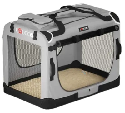 Obrázok produktu pre Box pre domáce zvieratá, sivý 70x52x52 cm