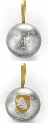 Zdjęcie produktu dla Ozdoba choinkowa Harry Potter - Hufflepuff (z zawieszką)