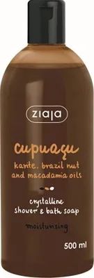 Obrázek produktu pro Krystalické mýdlo do sprchy a koupele Cupuacu 500 ml