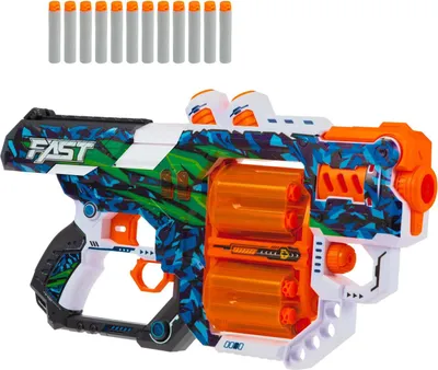 Produktbild von Toi-Toys 32089A Foam Strike Fast L Spielzeugpistole Schaumstoffpfeile ab 8 Jahre Action Kinder