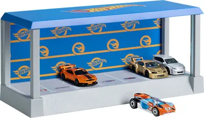 Zdjęcie produktu dla Gablota Hot Wheels z oświetleniem 13 x 28,5 x 10 cm