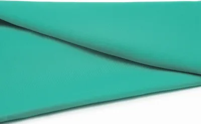 Produktbild von Chiffon Stoff Meterware 150 cm Breite, Türkisgrün