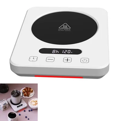 Produktbild von Kaffeetassenwärmer, Tassenwärmer für den Schreibtisch, 9 Temperaturregelungen,mit automatischer Abschaltung für Kaffee, Milch, Tee, Getränke
