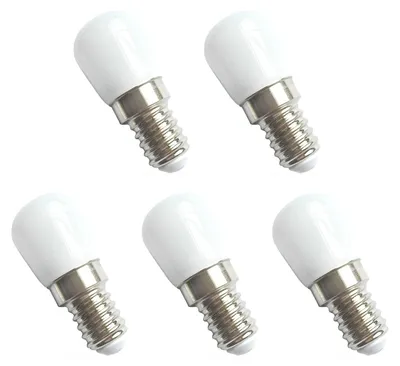 Productafbeelding van Spectrum LED Buislamp T25 E14 Mat - 1.5W 150lm 4000K - Neutraalwit - Vervangt 16W - 5 stuks