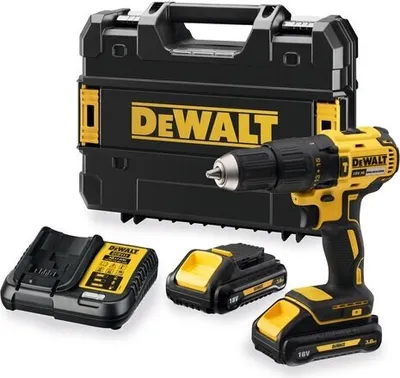 Zdjęcie produktu dla Wiertarko-wkrętarka udarowa 18V 2x3Ah DeWalt