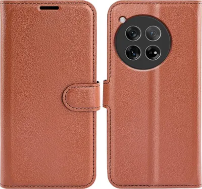 Produktbild von OnePlus 12 Hülle - Coverup Klapphülle - Braun