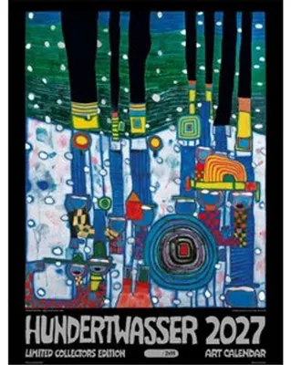 Obrázek produktu pro Velký kalendář s uměleckými díly Friedensreicha Hundertwassera pro rok 2027
