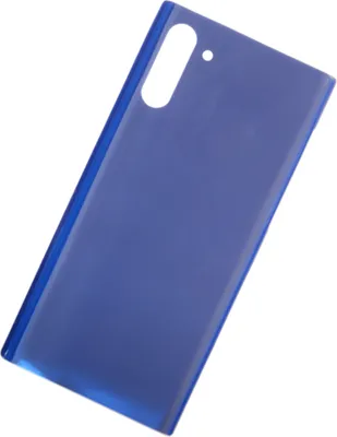 Produktbild von Für Samsung Galaxy Note 10 SM-N970F Akkudeckel Back Cover Blau