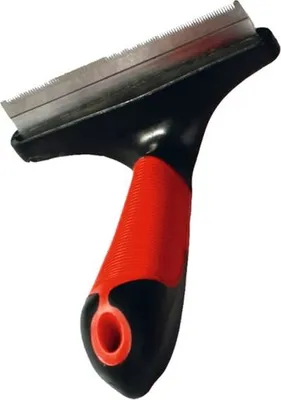 Produktbild von Karlie Furmaster Entfilzungsharke für Hunde rot/schwarz 16 x 11 x 5 cm
