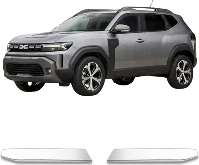 Obrázek produktu pro Lišty krytu klapky z nerezové oceli chrom Dacia Duster od 2024