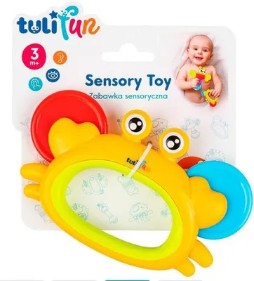 Produktbild von Sinnes-Spielzeug „Krabbe“ – Tulifun