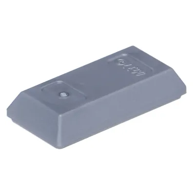 Obrázek produktu pro Stříbrný ingot LEGO® 1x2 dlaždice - 3069b NOVINKA! Množství 250x