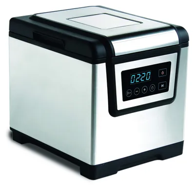 Produktbild von Sous-Vide-Garer, 6 Liter Fassungsvermögen, 1200 Watt Leistung, Edelstahl, automatische Temperaturregelung