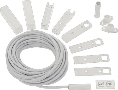 Produktbild von Einbautürkontakt B5469 Anschlussleitung 5m, inkl. Aufbaugehäuse, Kunststoff weiß