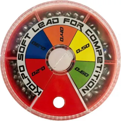 Produktbild von Kolpo Competition 0.20-0.60 Mm Geteiltes Bleischrot Durchsichtig Durchsichtig One Size