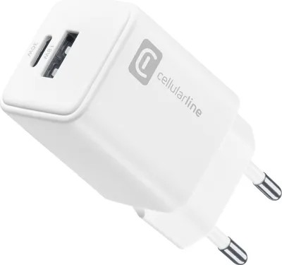 Zdjęcie produktu dla Cellularline 8018080480454, Wewnętrzna, Prąd przemienny, Biały