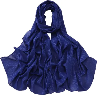 Zdjęcie produktu dla Chusta LI-27348 - Ciemnoniebieska | Stylowy Dodatek KP27348