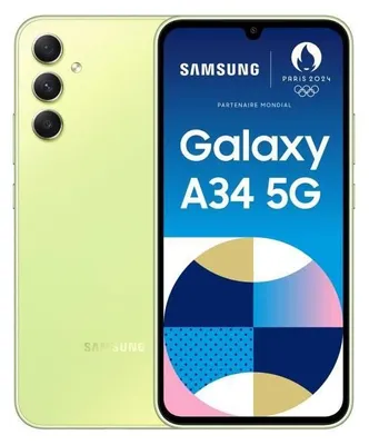 Image de SAMSUNG Galaxy A34 5G Lime 128 Go