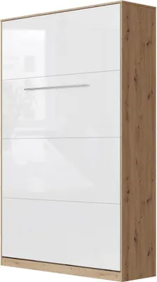 Produktbild von SMARTBett Standard Komfort Lattenrost 120x200 Vertikal Komfort Wildeiche/Weiss Hochglanz
