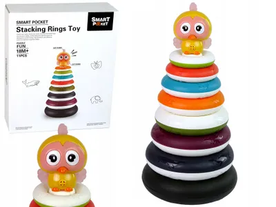 Obrázek produktu pro Vzdělávací Pyramida S Obručemi Duckie Wheel