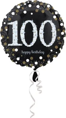 Produktbild von Amscan 3374401, Spielzeugballon, Folie, Gold, Geburtstag, Rund, 5 Stück(e)