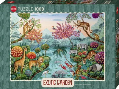 Produktbild von Heye Puzzle Lagoon Paradise, 1000 Teile, 1000 Stück(e), Kunst