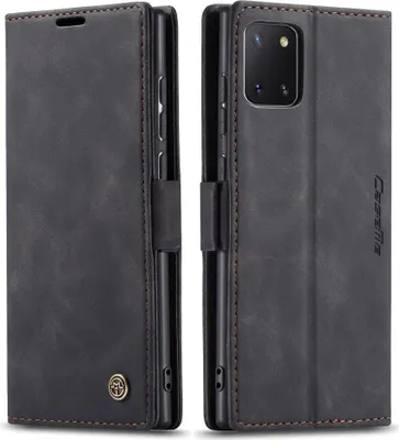 Produktbild von Samsung Galaxy Note 10 Lite Hülle - CaseMe 013 Klapphülle - Schwarz