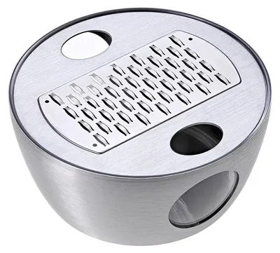 Produktbild von Lurch 220272, Flache Reibe, Schwarz, Kunststoff, Edelstahl, 18/10 Cr.Ni. Stainless Steel, 13,5 cm, 70 mm
