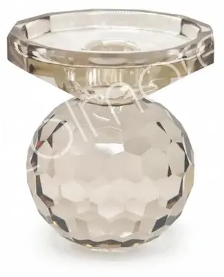 Zdjęcie produktu dla Podсвечник LUNELLE, średnica 9 cm, wysokość 11 cm, kolor: brązowy
