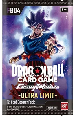 Produktbild von Dragon Ball Super Card Game - Fusion World FB04 Booster Pack - EN