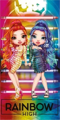 Immagine prodotto di Rainbow High Badetuch Girls 70 x 140 cm