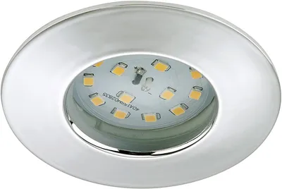 Produktbild von Briloner LED Einbaustrahler Ø 60 mm – dimmbar, IP44, ultraflach, 230V, Chrom, warmweiß 3000 K Einbaustrahler