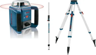 Productafbeelding van Grl400h roterende laser + BT170 statief + Gr240 nivelleringsstaf