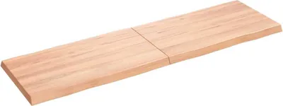 Obrázek produktu pro vidaXL Stolová deska 140x40x(2-4) cm z masivního dřeva s ošetřenou hranou stromu